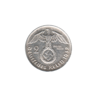 Preview 2 Reichsmarks, 1937 reverse