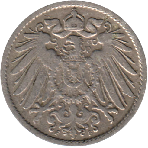 10 Reichspfennigs, 1905 Obverse