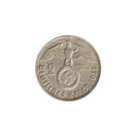 Preview 2 Reichsmarks, 1938 reverse