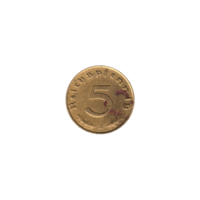 Preview 5 Reichspfennigs, 1938 reverse