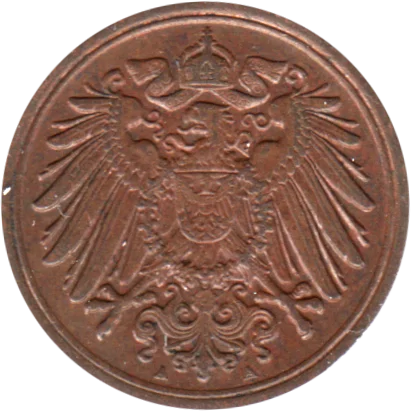 1 Reichspfennig, 1913 Obverse