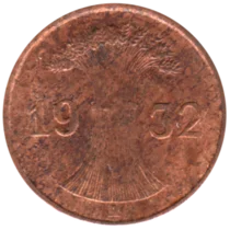 Preview 1 Reichspfennig, 1932 obverse