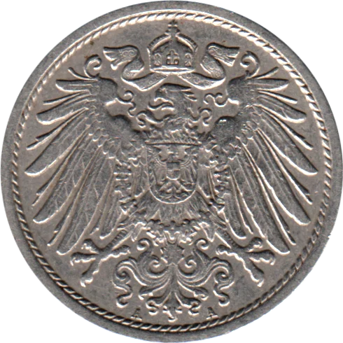 10 Reichspfennigs, 1911 Obverse