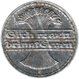Preview 50 Reichspfennigs, 1921 obverse