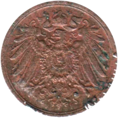 Preview 2 Reichspfennigs, 1910 obverse