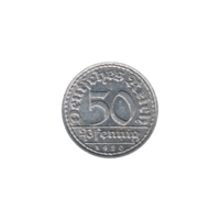 Preview 50 Reichspfennigs, 1920 reverse