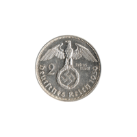Preview 2 Reichsmarks, 1939 reverse