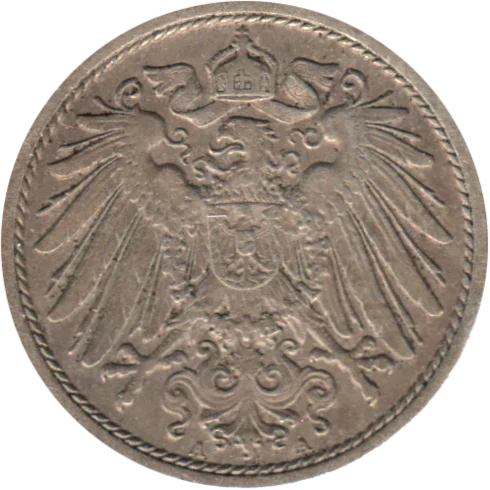 10 Reichspfennigs, 1906 Obverse