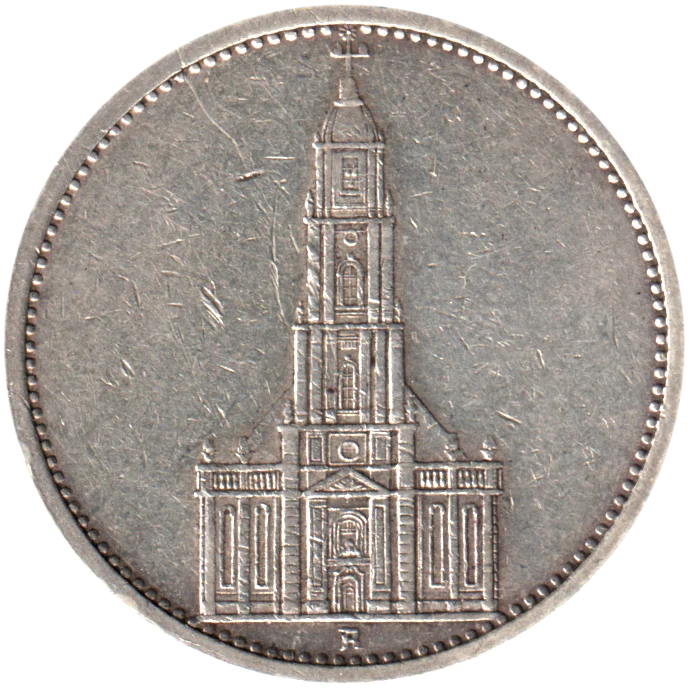 5 Reichsmarks, 1935 Obverse