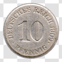 Preview 10 Reichspfennigs, 1909 reverse