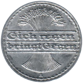 Preview 50 Reichspfennigs, 1921 obverse