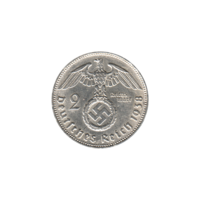 Preview 2 Reichsmarks, 1938 reverse