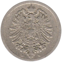 Preview 10 Reichspfennigs, 1889 obverse
