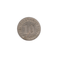 Preview 10 Reichspfennigs, 1889 reverse