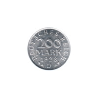 Preview 200 Reichsmarks, 1923 reverse