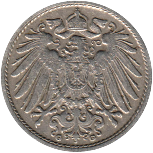 10 Reichspfennigs, 1906 Obverse