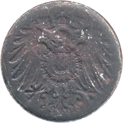 5 Reichspfennigs, 1918 Obverse