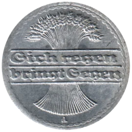 Preview 50 Reichspfennigs, 1922 obverse