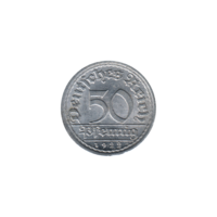 Preview 50 Reichspfennigs, 1922 reverse