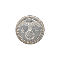 Preview 2 Reichsmarks, 1939 reverse