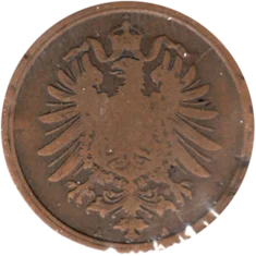 Preview 2 Reichspfennigs, 1874 obverse