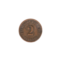 Preview 2 Reichspfennigs, 1874 reverse