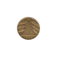 Preview 10 Reichspfennigs, 1924 obverse