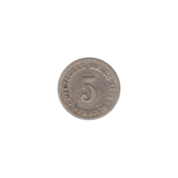 Preview 5 Reichspfennigs, 1875 reverse