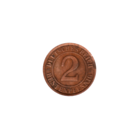 Preview 2 Reichspfennigs, 1924 reverse
