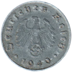 Preview 10 Reichspfennigs, 1940 obverse