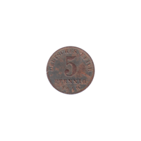 Preview 5 Reichspfennigs, 1918 reverse
