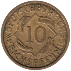 Preview 10 Reichspfennigs, 1926 reverse