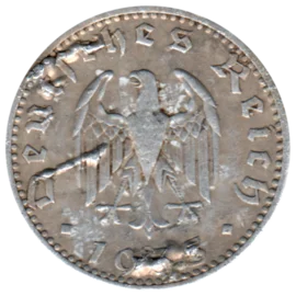 Preview 50 Reichspfennigs, 1935 obverse