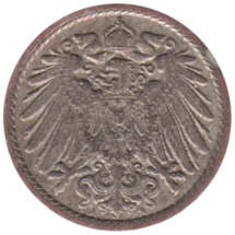 Preview 5 Reichspfennigs, 1907 obverse
