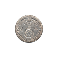Preview 2 Reichsmarks, 1938 reverse