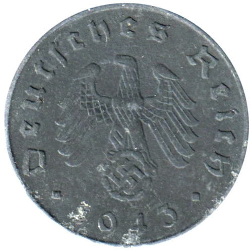 10 Reichspfennigs, 1943 Obverse