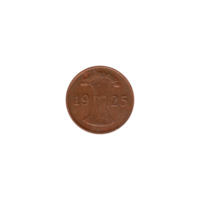 Preview 1 Reichspfennig, 1925 obverse