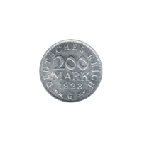 Preview 200 Reichsmarks, 1923 reverse