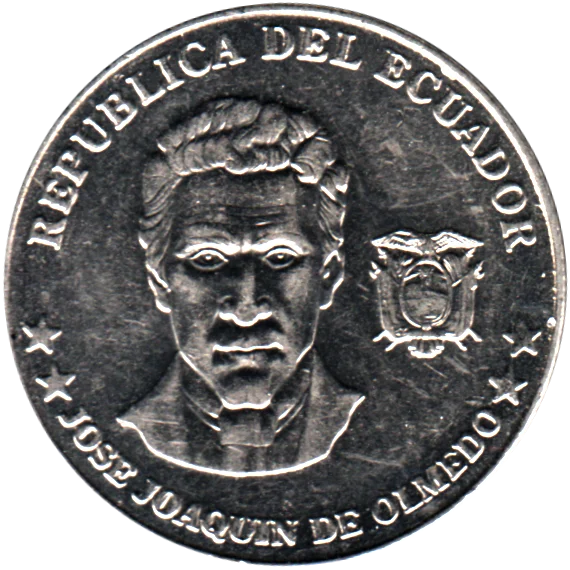 25 centavos, 2000 Obverse