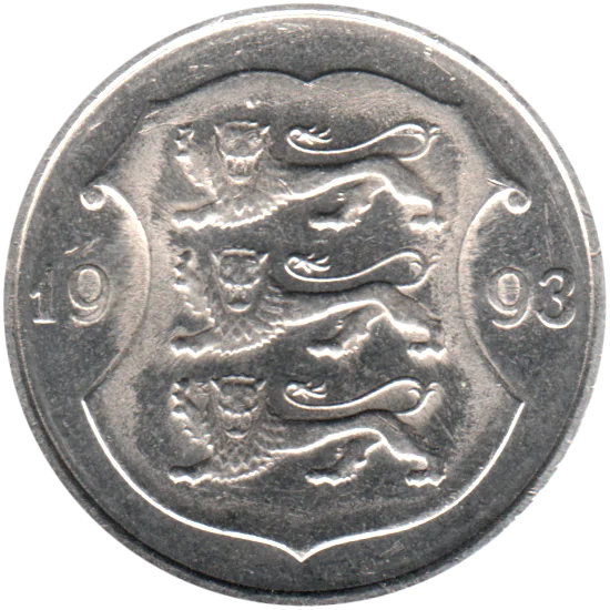 1 Kroon, 1993 Obverse