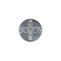 Preview 50 céntimos, 1969 reverse