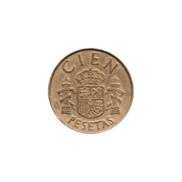 Preview 100 Pesetas, 1983 reverse