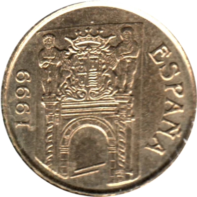 Preview 5 Pesetas, 1999 obverse