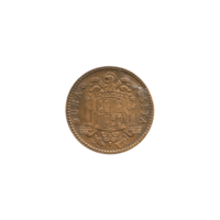 Preview 1 Peseta, 1966 reverse