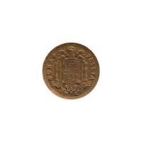 Preview 1 Peseta, 1967 reverse
