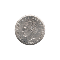 Preview 25 Pesetas, 1981 obverse