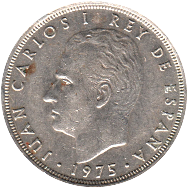 25 Pesetas, 1978 Obverse