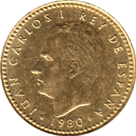 1 Peseta, 1982 Obverse