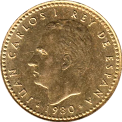 Preview 1 Peseta, 1982 obverse
