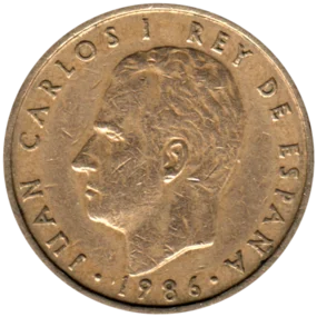 Preview 100 Pesetas, 1986 obverse